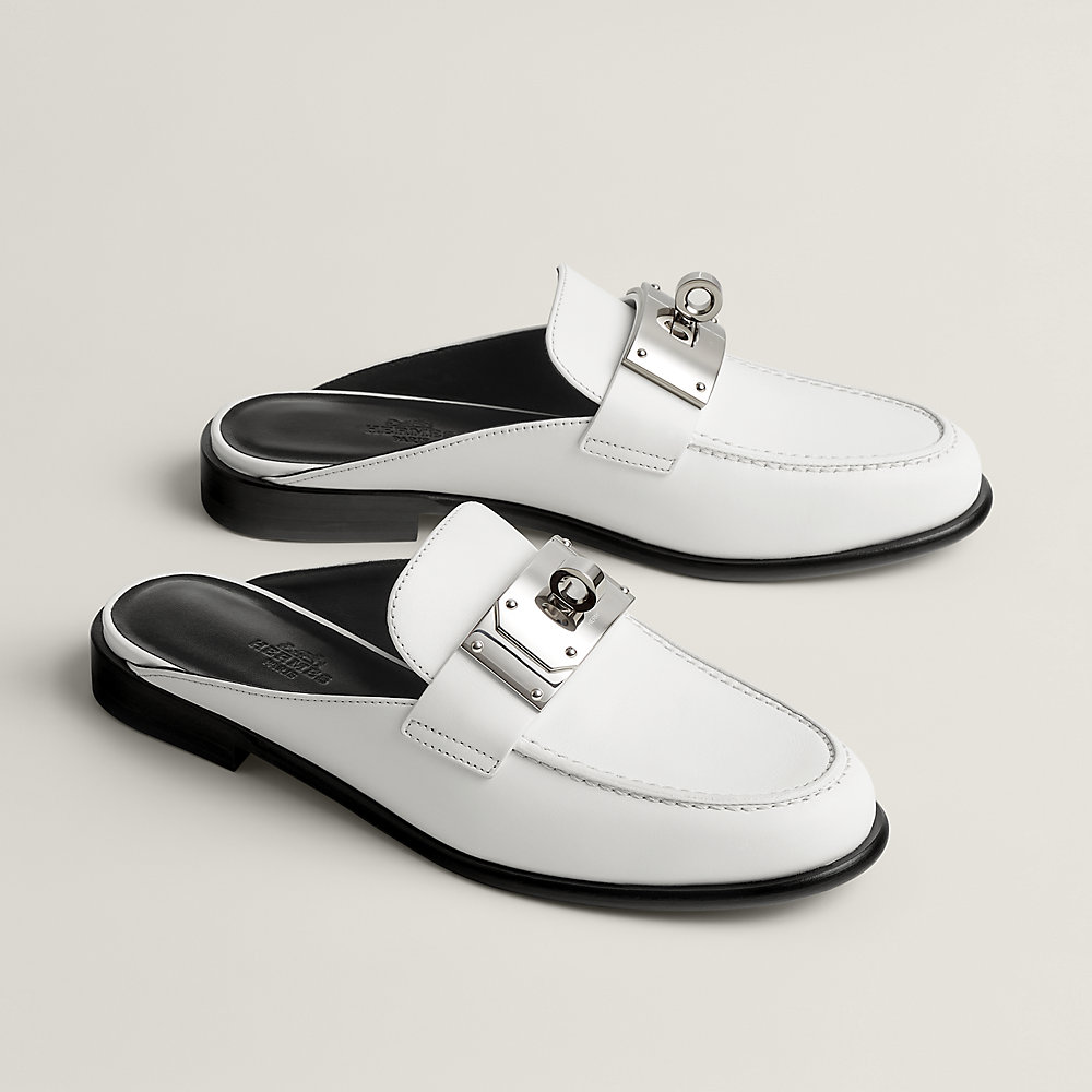 上品さ引き立つ洗練リラックス HERMES Mules Iota ミュール Iota mule | Hermès USA